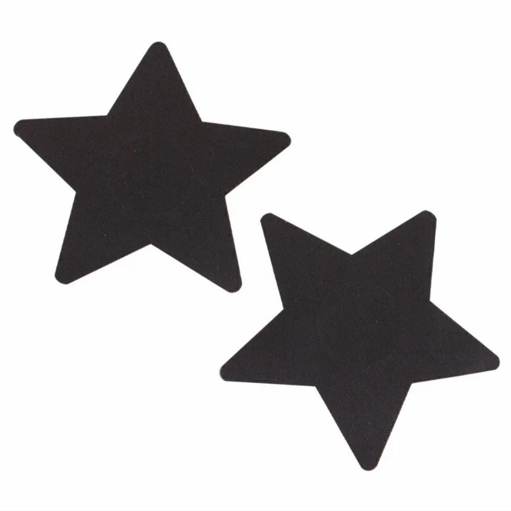 NWOT Black Star Pasties